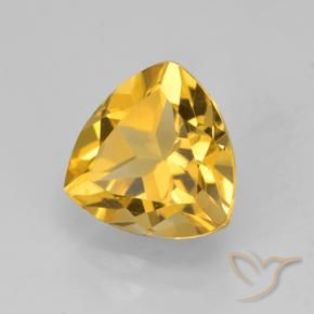 Citrino Oro brillante naturale da 2.36 ct, Taglio trillion, VVS