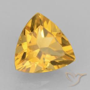 Citrino Arancio dorato naturale da 2.03 ct, Taglio trillion, VVS