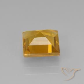Citrino Arancio intenso-OroG naturale da 1.78 ct, Quadrato, VVS-VS