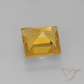 Citrino Dorato scuro naturale da 1.87 ct, Quadrato, VVS