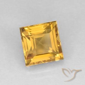 Citrino Oro medio naturale da 2.33 ct, Quadrato, VVS-VS