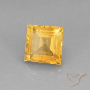 Citrino Oro brillante naturale da 2.27 ct, Quadrato, VVS-VS