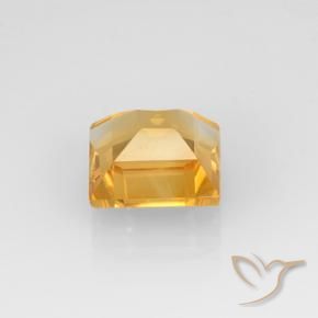 Citrino Arancio-Oro naturale da 2.22 ct, Quadrato, VVS