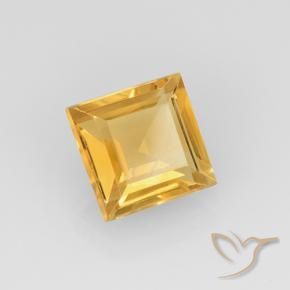 Citrino Oro brillante naturale da 2.12 ct, Quadrato, VVS