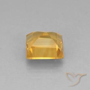 Citrino Arancio-Oro naturale da 2.18 ct, Quadrato, VVS-VS