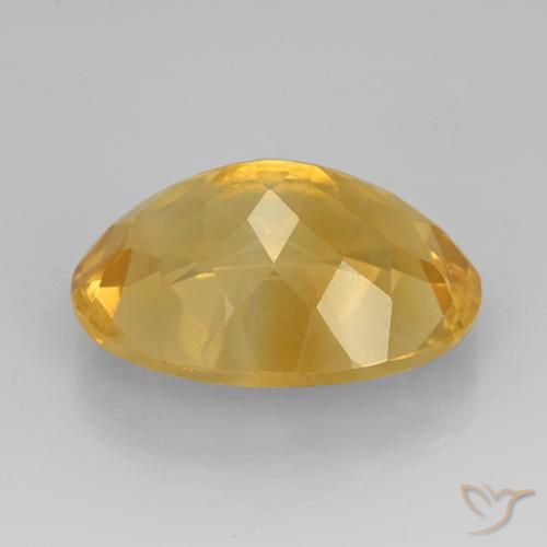 Citrino Oro medio naturale da 10.97 ct, Ovale, VVS
