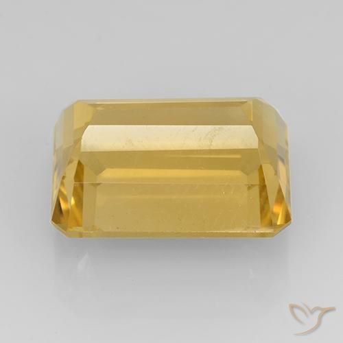 Citrino Oro medio naturale da 8.50 ct, Ottagonale / Taglio smeraldo, VVS