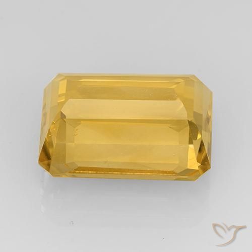 Citrino Oro medio naturale da 7.87 ct, Ottagonale / Taglio smeraldo, VVS