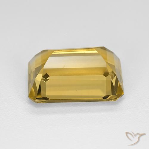 Citrino Dorato naturale da 7.46 ct, Ottagonale / Taglio smeraldo, VVS