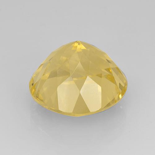 Citrino Giallo oro naturale da 8.05 ct, Taglio rotondo, VVS