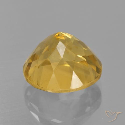 Citrino Oro brillante naturale da 8.02 ct, Rotondo, VVS-VS