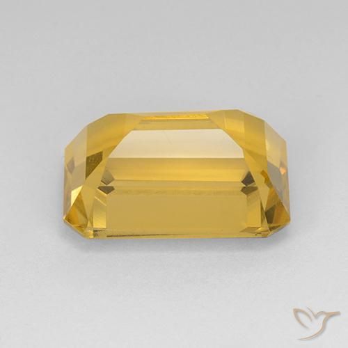 Citrino Oro medio naturale da 7.73 ct, Ottagonale / Taglio smeraldo, VVS