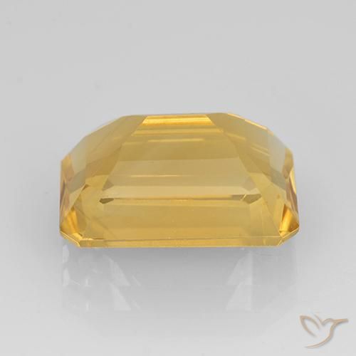 Citrino Oro brillante naturale da 7.37 ct, Ottagonale / Taglio smeraldo, VVS