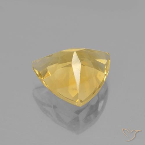Citrino Oro medio naturale da 2.03 ct, Taglio trillion, VS