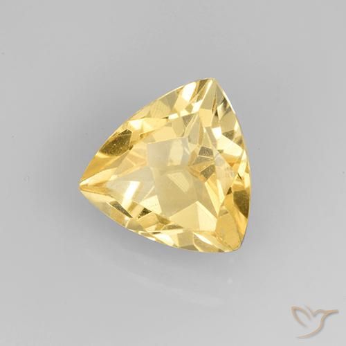 Citrino Oro naturale da 2.14 ct, Taglio trillion, VVS-VS
