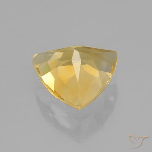 Citrino Dorato naturale da 2.03 ct, Taglio trillion, VS