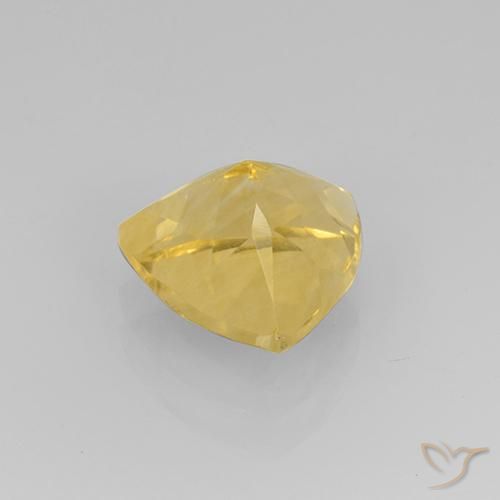Citrino Oro medio naturale da 2.33 ct, Taglio trillion, VVS-VS