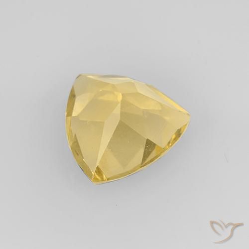 Citrino Oro medio naturale da 2.26 ct, Taglio trillion, VVS-VS