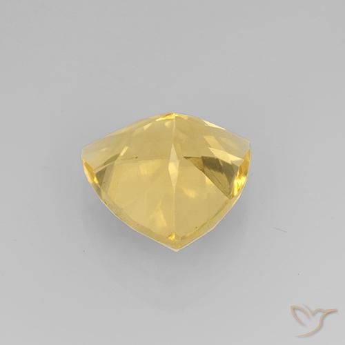 Citrino Oro naturale da 2.17 ct, Taglio trillion, VVS-VS