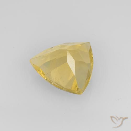 Citrino Dorato naturale da 1.86 ct, Taglio trillion, VS