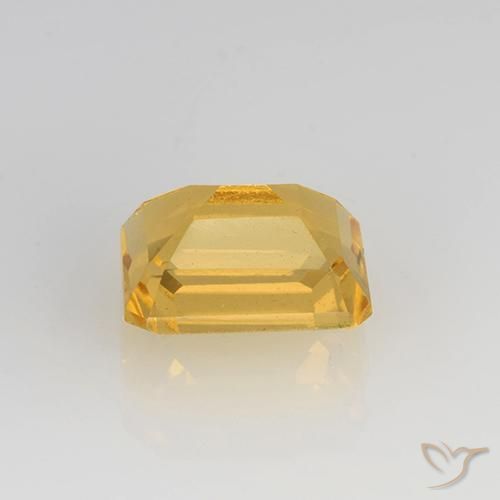 Citrino Oro brillante naturale da 1.68 ct, Ottagonale / Taglio smeraldo, VVS-VS