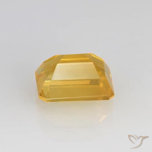 Citrino Dorato scuro naturale da 1.66 ct, Ottagonale / Taglio smeraldo, VS