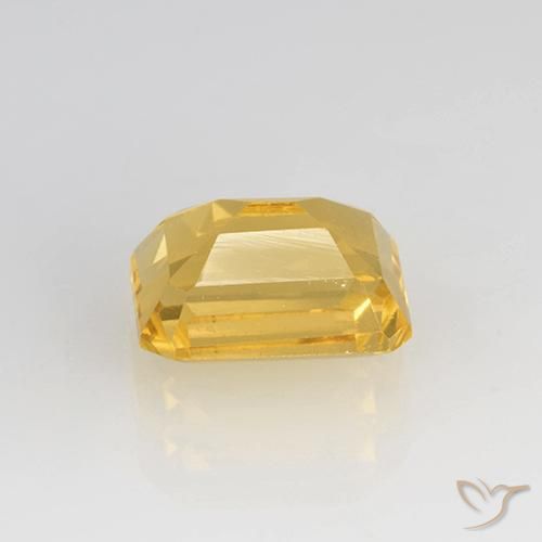 Citrino Oro medio naturale da 1.68 ct, Taglio smeraldo, VS