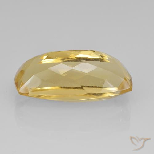 Citrino Oro medio naturale da 7.07 ct, Cuscino, VVS-VS