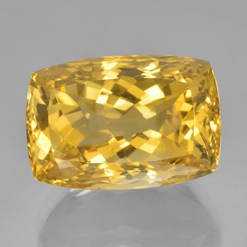 Citrino Giallo oro naturale da 26.34 ct, Taglio a cuscino, VVS
