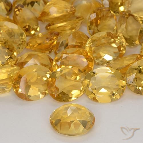 Citrino Dorato naturale da 4.54 ct, Ovale, VVS-VS