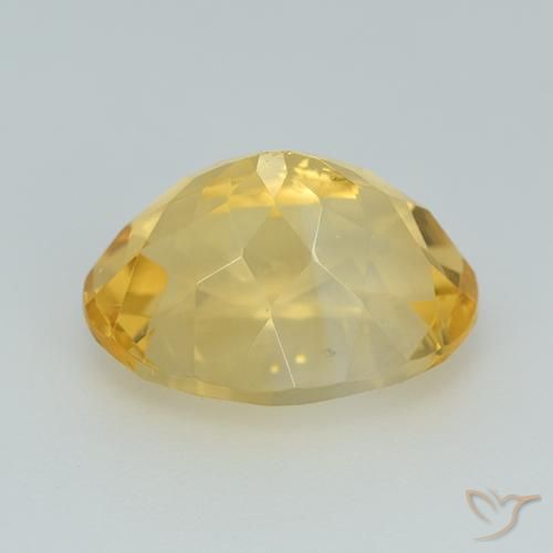 Citrino Oro naturale da 3.40 ct, Ovale, VS
