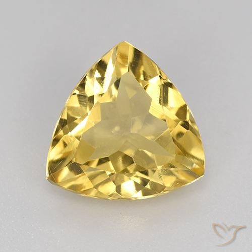 1.82ct Naturale Oro Citrino, Taglio trillion, VVS-VS