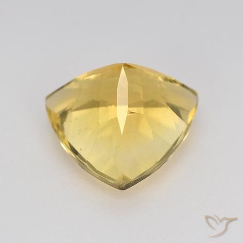 Citrino Oro medio naturale da 2.21 ct, Taglio trillion, VVS-VS