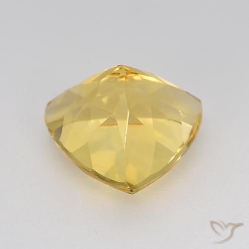 Citrino Oro medio naturale da 2.38 ct, Taglio trillion, VVS-VS