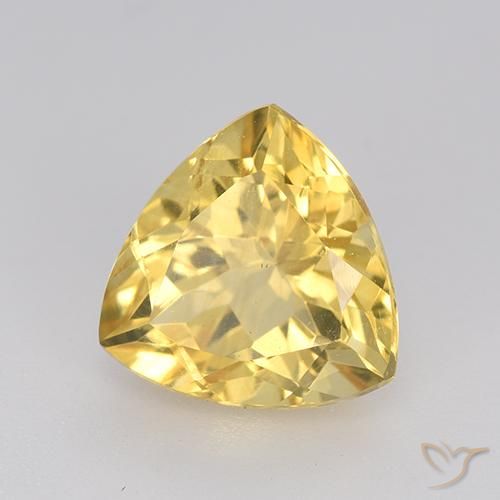 Citrino Oro naturale da 2.50 ct, Taglio trillion, VVS-VS