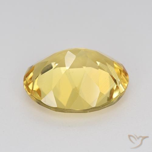 Citrino Dorato naturale da 3.73 ct, Ovale, VVS-VS