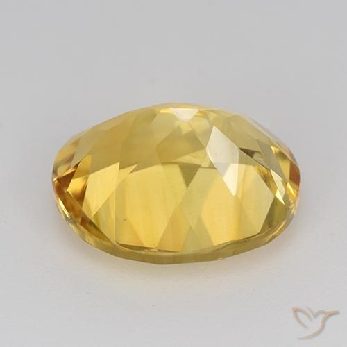 Citrino Arancio dorato naturale da 4.59 ct, Ovale, VVS-VS