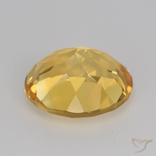Citrino Oro naturale da 4.47 ct, Ovale, VVS-VS