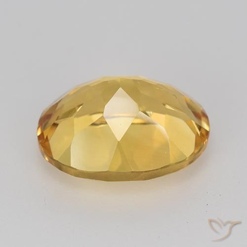 Citrino Oro naturale da 4.22 ct, Ovale, VVS-VS