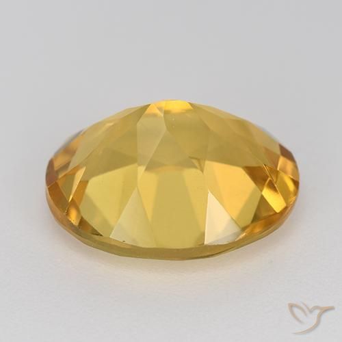 Citrino Dorato medio naturale da 4.24 ct, Ovale, VVS-VS