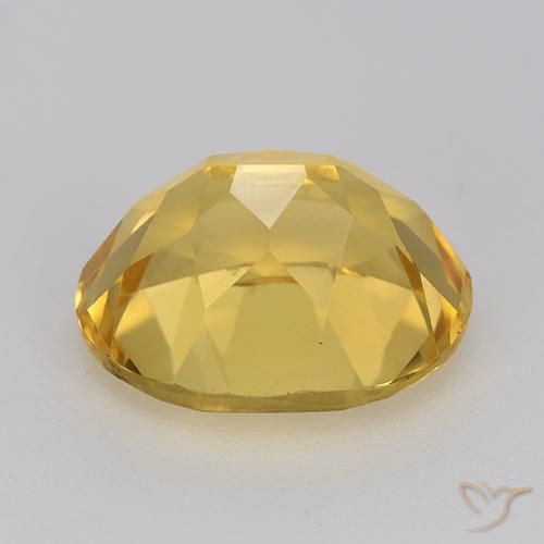 Citrino Arancio dorato naturale da 4.66 ct, Ovale, VVS-VS