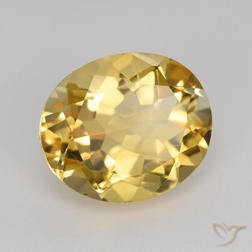 Citrino Arancio dorato naturale da 4.53 ct, Ovale, VVS-VS