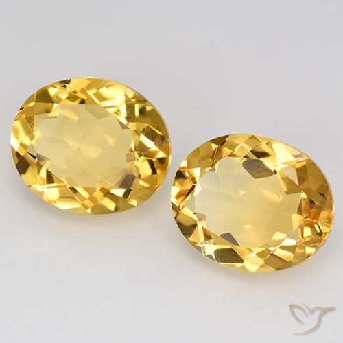 Gemme di Citrino Dorato naturale da 8.58 ct, Ovale, VVS-VS