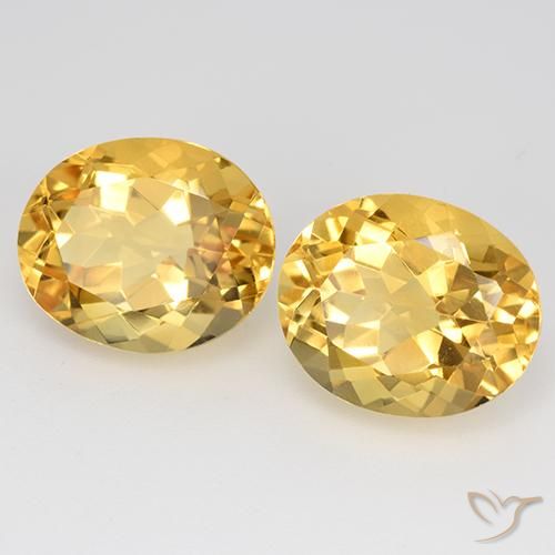 Gemme di Citrino Dorato naturale da 9.66 ct, Ovale, VVS-VS