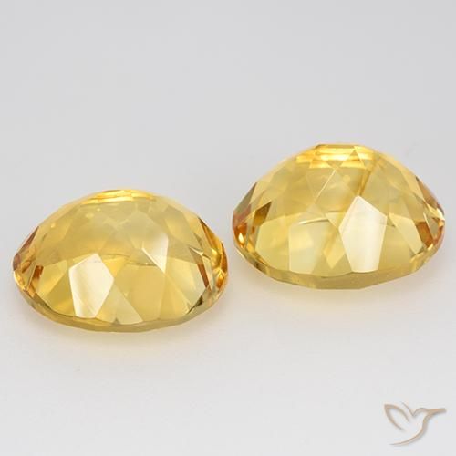 Gemme di Citrino Dorato naturale da 9.66 ct, Ovale, VVS-VS