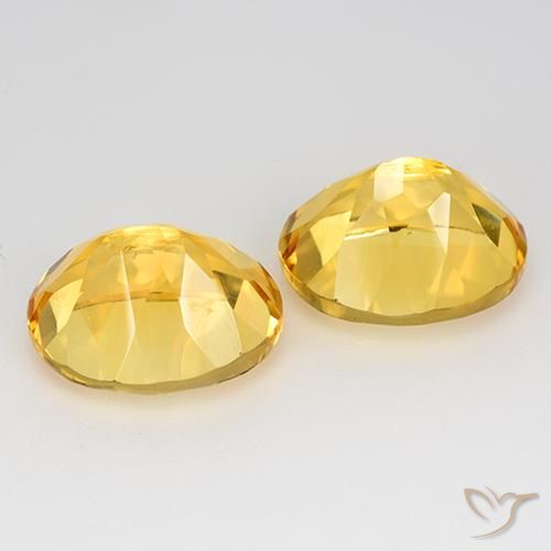 Gemme di Citrino Oro brillante naturale da 9.70 ct, Ovale, VVS-VS