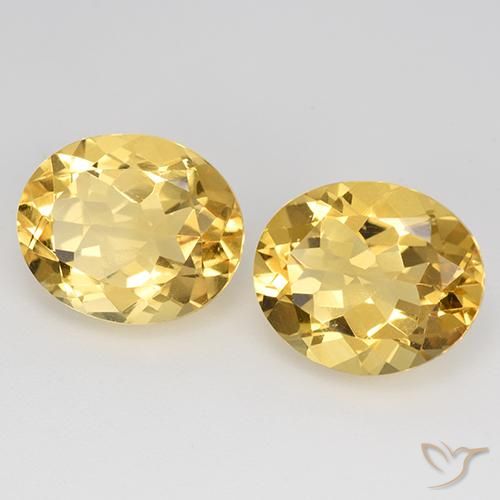 Gemme di Citrino Oro naturale da 9.01 ct, Ovale, VVS-VS
