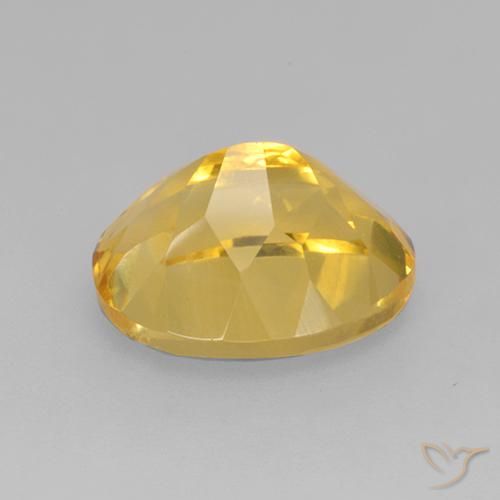 Citrino Oro brillante naturale da 4.43 ct, Ovale, VVS-VS