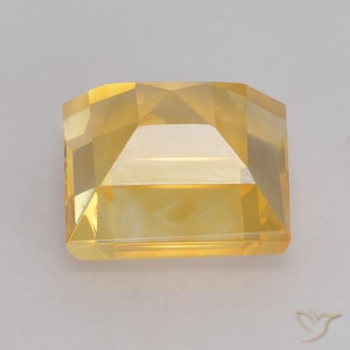 Citrino Oro medio naturale da 3.59 ct, Quadrato, VS