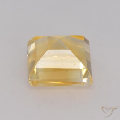 Citrino Oro naturale da 3.43 ct, Quadrato, VVS-VS